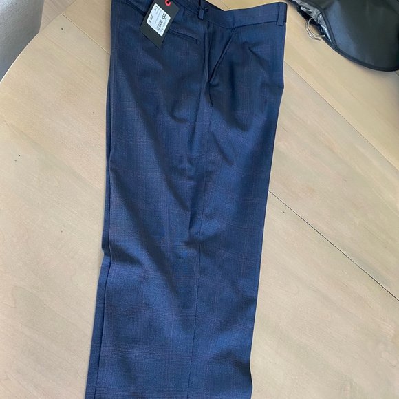 Ted Baker Navy Mens Suit Pants Size 32 - Picture 4 of 6